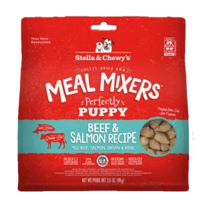 Stella & Chewy's Dog Freeze-Dried Mixer Puppy Beef and Salmon 3.5 oz