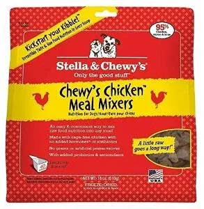 Stella & Chewy's Freeze-Dried Chewy's Chicken Meal Mixers - 18 oz. {L+1x} 860135