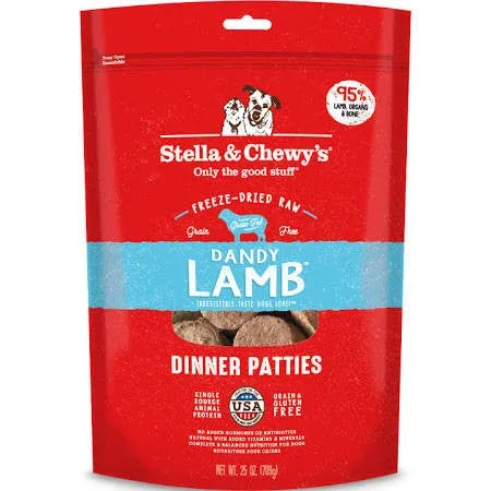 Stella & Chewy's Freeze-Dried Dandy Lamb Dinner 25 oz {L+1x} 860267 - Image 2