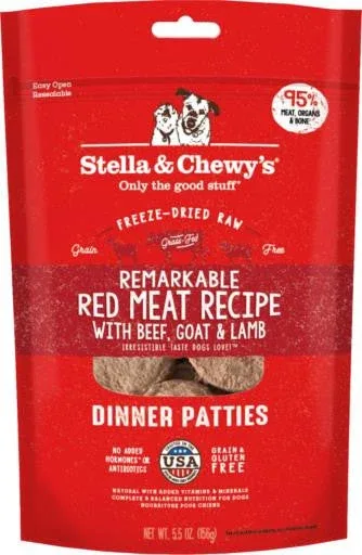 Stella & Chewy's Freeze-Dried Red Meat Dinner 5.5Z {L+1x} 860286