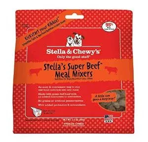 Stella & Chewy's Freeze-Dried Stella's Super Beef Meal Mixers - 18 oz. {L+1x} 860132 - Image 2