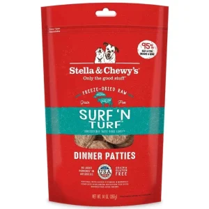 Stella & Chewy's Freeze Dried Surf & Turf Dinner Dog 14z {L+1x} 860272