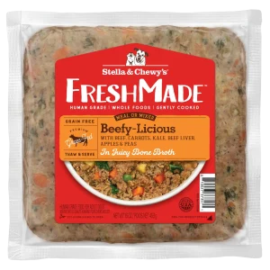 Stella & Chewy's Fresh Made Gently Cooked Dog Food Beefy-Licious - 16 oz.
