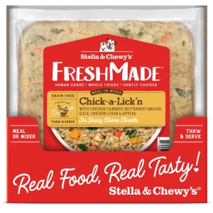 Stella & Chewy's Fresh Made Gently Cooked Dog Food Chick-a-Lick'n - 16 oz.