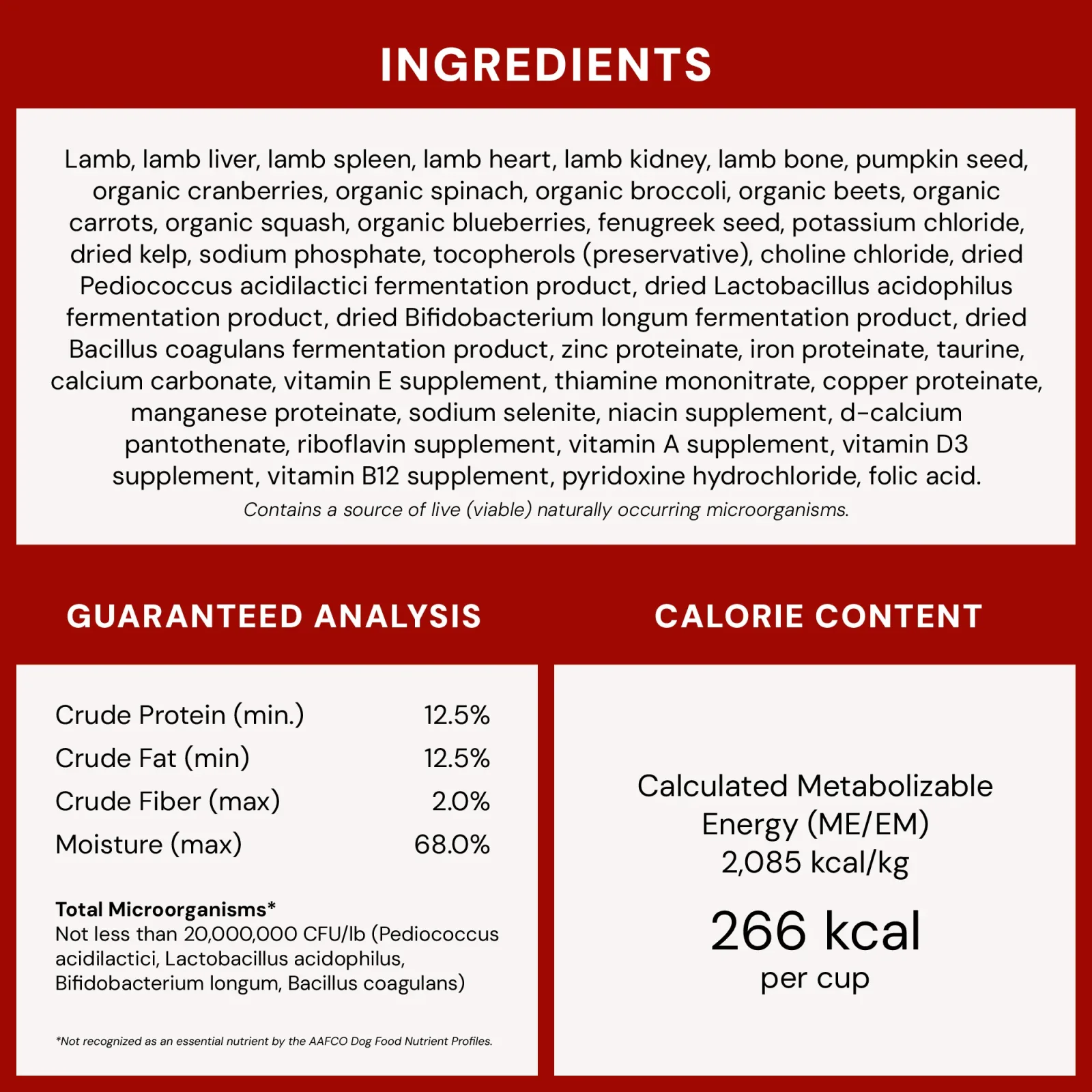 Stella & Chewy's Frozen Raw Dinner Patties for Dogs - Dandy Lamb - 4 lb. - Image 2