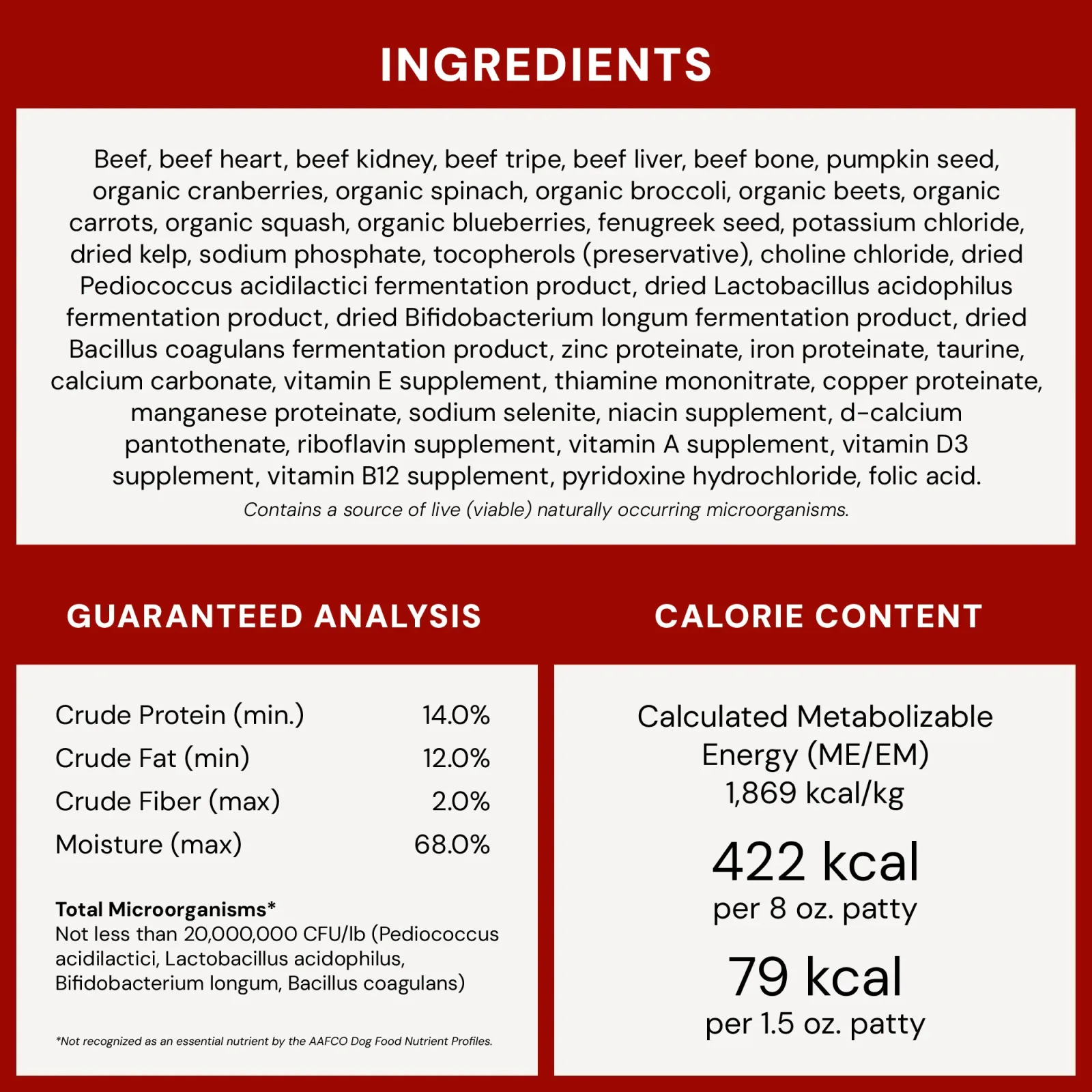 Stella & Chewy's Frozen Raw Dinner Patties for Dogs - Stella's Super Beef - 3 lb. - Image 2