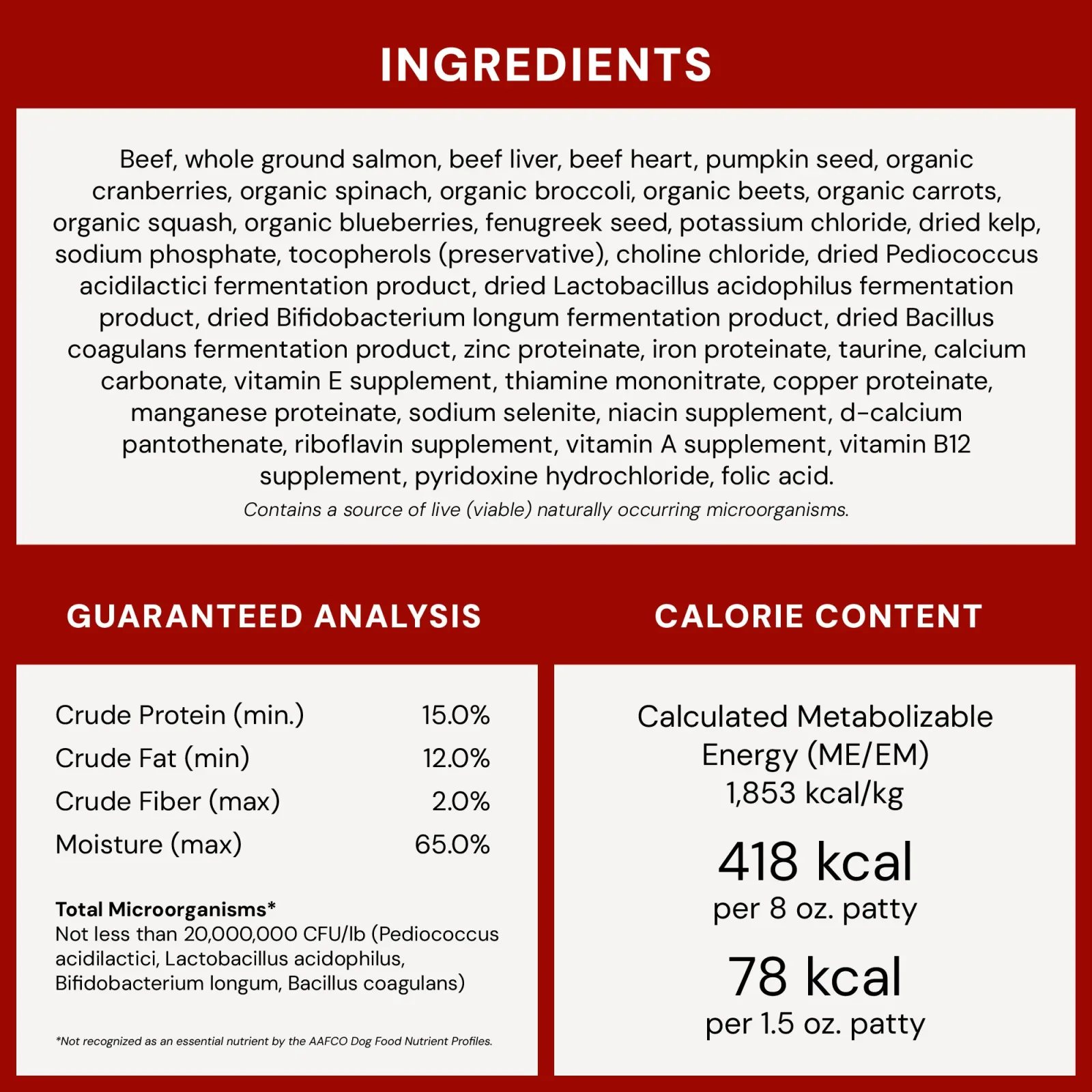 Stella & Chewy's Frozen Raw Dinner Patties for Dogs - Surf 'n Turf Recipe - 6 lb. - Image 2