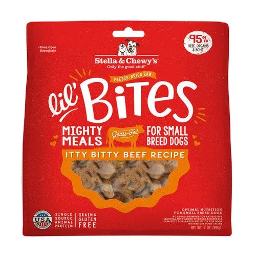 Stella & Chewy's Lil' Bites - Itty Bitty Beef Recipe 7oz C=6 {L+1x} 860329 - Image 2