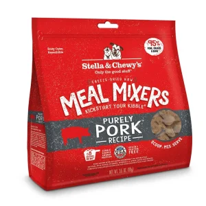 Stella & Chewy's Purely Pork - Freeze Dried Meal Mixer 18oz {L+1x} 860341