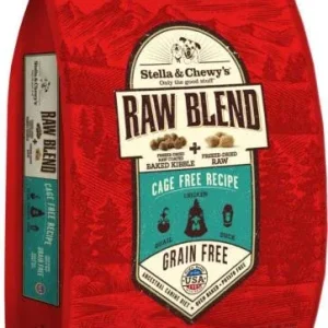 Stella & Chewy's Raw Blend Cage Free Recipe Kibble 22lb {L-1x} 860223