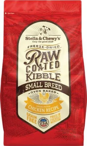 Stella & Chewy's Raw Coated Small Breed Chicken Recipe Kibble 3.5lb {L-1x} 860227 - Image 2