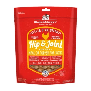 Stella & Chewy's Stella's Solutions Hip & Joint Boost Freeze-Dried Raw Cage-Free Chicken Dinner Morsels Dog Food