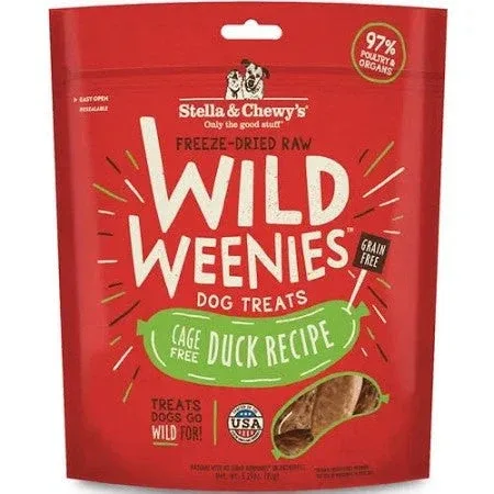 Stella & Chewy's Wild Weenies Duck Recipe 3.25oz {L+1x} 860290