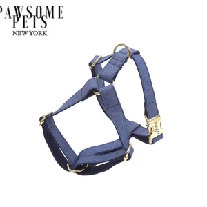 Step-in Dog Harness, Blue Jeans