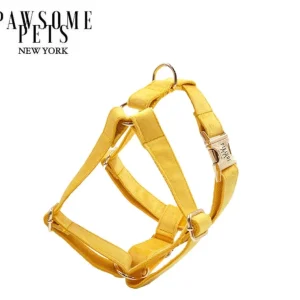 Step-in Dog Harness, Dark Yellow