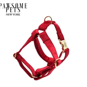 Step-in Dog Harness, Red