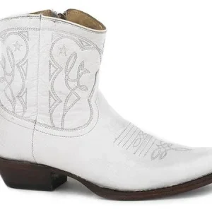 Stetson Ladies Annika Shorty Boots 11 White