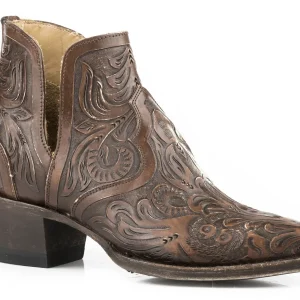 Stetson Ladies Aviana Snip Toe Leather Sole Boots
