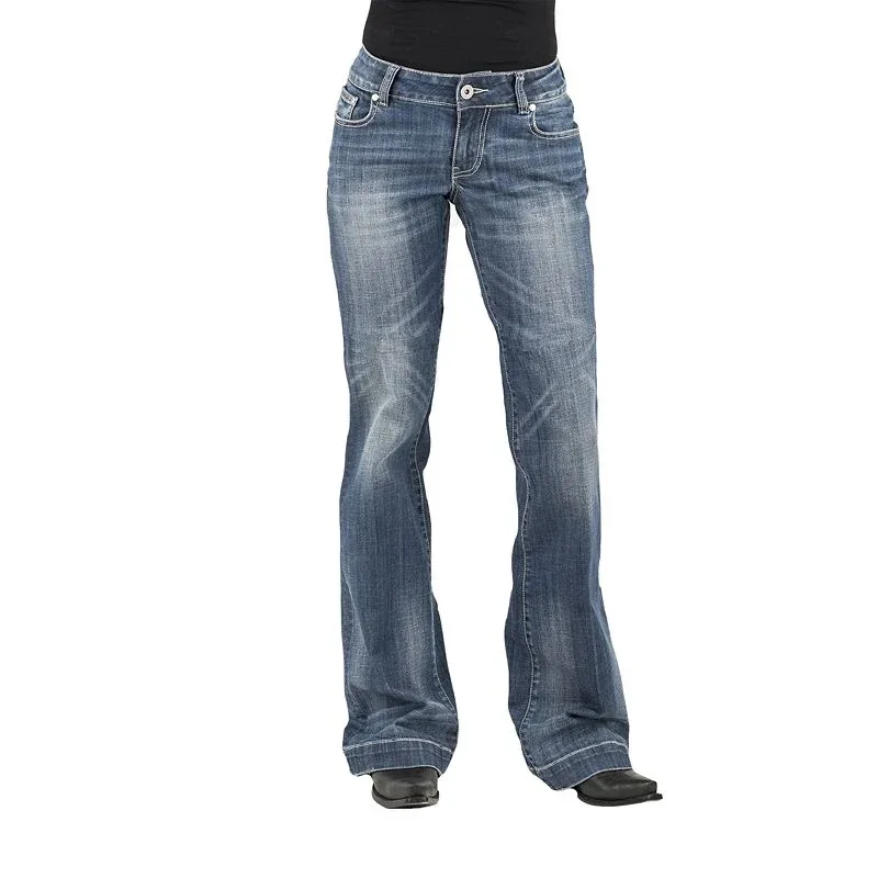 Stetson Ladies Bleached X Pocket Jeans