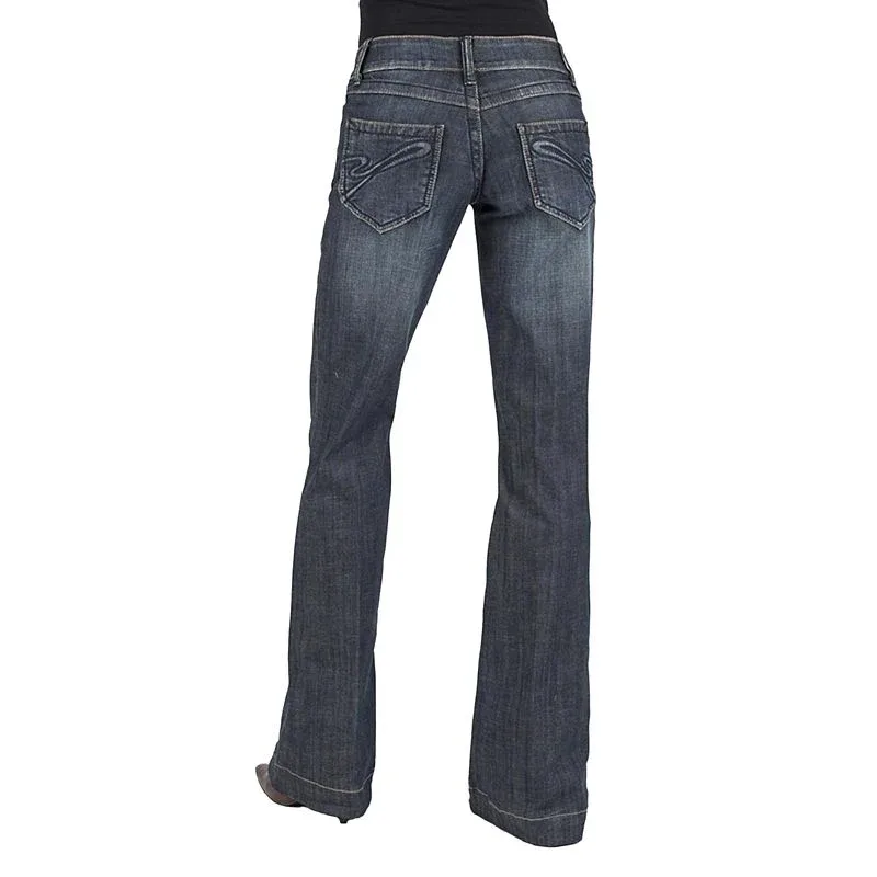 Stetson Ladies Blue Denim Trouser Jeans - Image 2