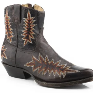 Stetson Ladies Charlie Snip Toe Sloped Shaft Boots