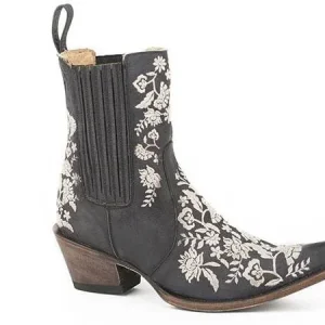 Stetson Ladies Cordelia Snip Toe Cowboy Boots 7 Bl