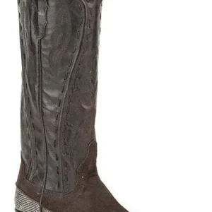 Stetson Ladies Dakota Teju Snip Toe Boots 10 Brn