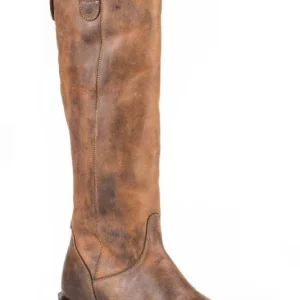 Stetson Ladies Dover Fashion Round Toe Boots 7 Bur