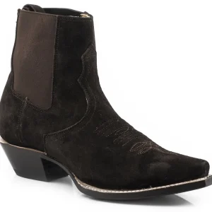 Stetson Ladies Everly Snip Toe Leather Sole Boots