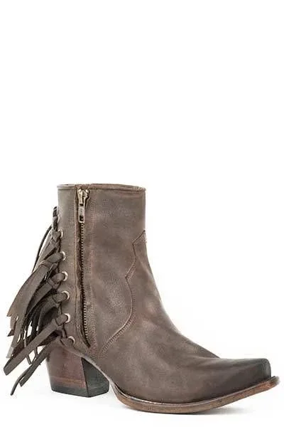 Stetson Ladies Evie Fringe Boots - Image 2