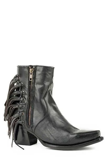 Stetson Ladies Evie Fringe Boots - Image 2