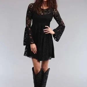 Stetson Ladies Fall II Lace Knee Length Dress