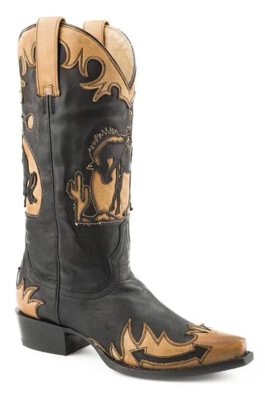 Stetson Ladies Faye Leather Handcrafted Boots - Image 2