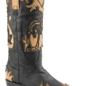 Stetson Ladies Faye Leather Handcrafted Boots