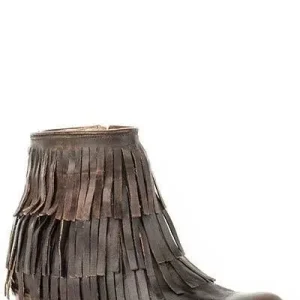 Stetson Ladies Maggie Shorty Boots 10 Brown