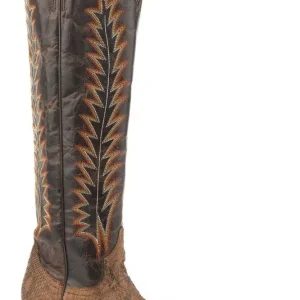 Stetson Ladies Miley Tall Round Toe Fashion Boots