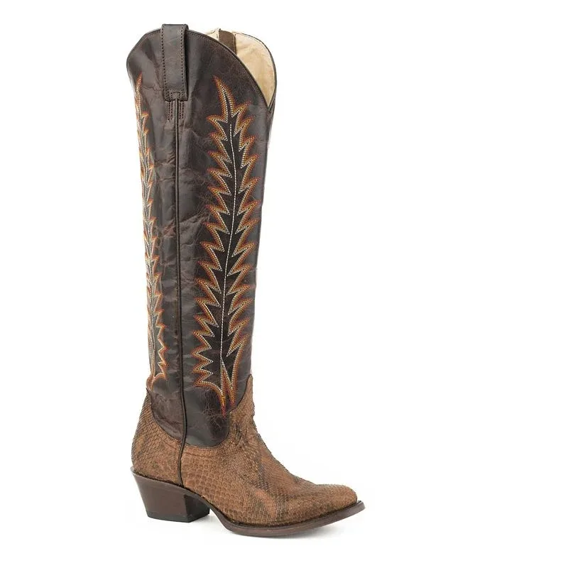 Stetson Ladies Miley Tall Round Toe Fashion Boots - Image 2