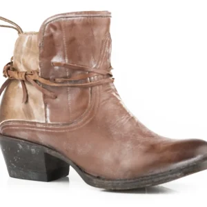 Stetson Ladies Minx Round Toe Tie Around Shaft Boots