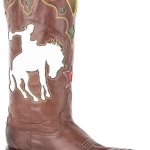 Stetson Ladies Remi Snip Toe Stacked Heel Boots