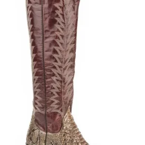 Stetson Ladies Ruby Tall Round Toe Fashion Boots 7