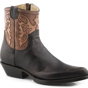 Stetson Ladies Tucson Snip Toe Leather Sole Boots