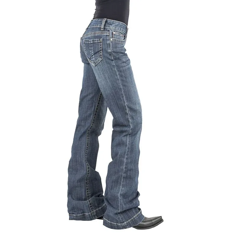 Stetson Ladies Vertical Seam Pkt Jeans - Image 2