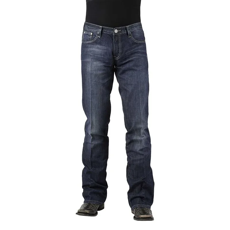 Stetson Mens 1014 Fit Semi-Dest Wash Jeans