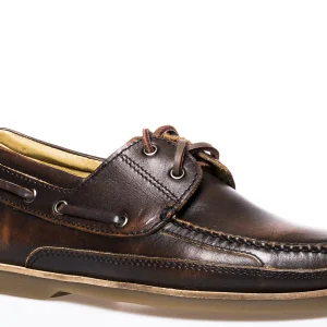 Stetson Mens Dillon Leather Boat Shoes