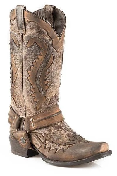 Stetson Mens Outlaw Snip Toe Boots - Image 2