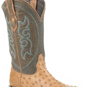 Stetson Mens Pablo Ostrich Boots