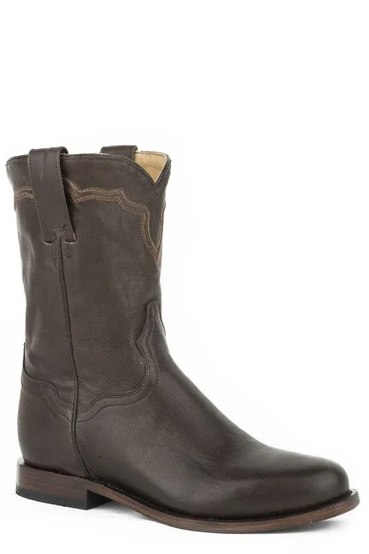Stetson Mens Puncher Leather Boots - Image 2