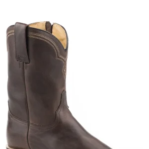 Stetson Mens Rancher Zip Wide R Toe Boots