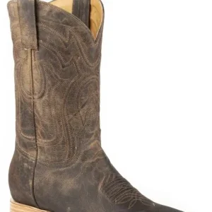 Stetson Mens Roughstock Sq Toe Boots