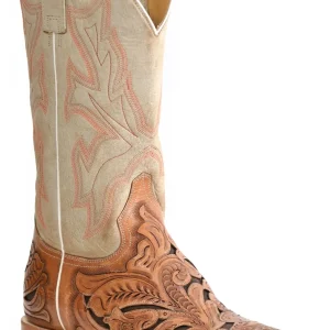 Stetson Mens Wicks Square Toe TRU-X Insole Boots